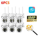 OKam Pro 8MP Indoor Wireless Security Camera - 2.4G WiFi Smart Tracking Local AI