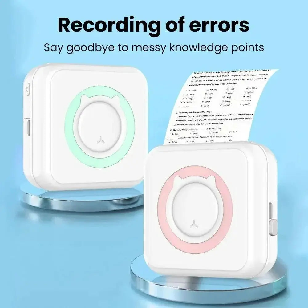 Olaf Mini Printer Portable Bluetooth Thermal Label Printer