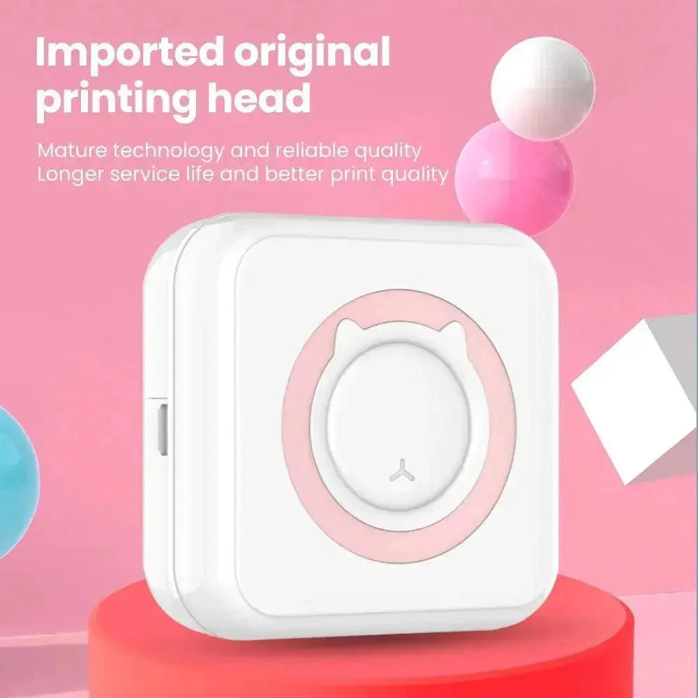 Olaf Mini Printer Portable Bluetooth Thermal Label Printer