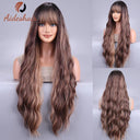 Ombre Black Pink Cosplay Wig for Women's Lolita Glam Style