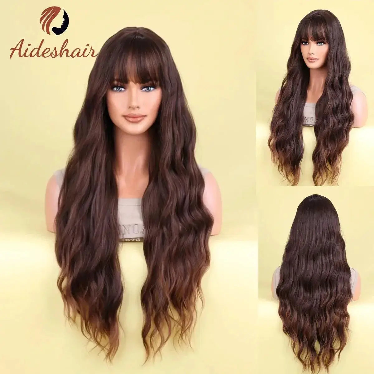 Ombre Black Pink Cosplay Wig for Womens Lolita Glam Style