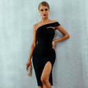 One-Shoulder Bandage Dress for Women