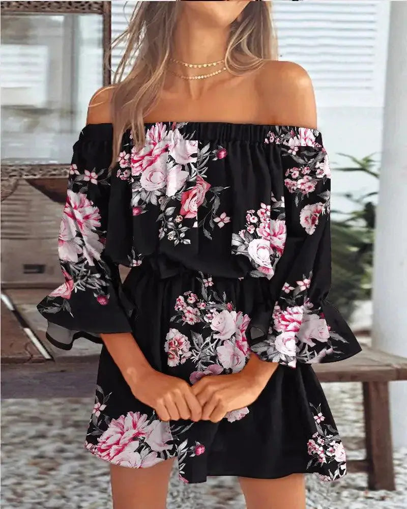 One Shoulder Printed Dress Make A Statement In Style