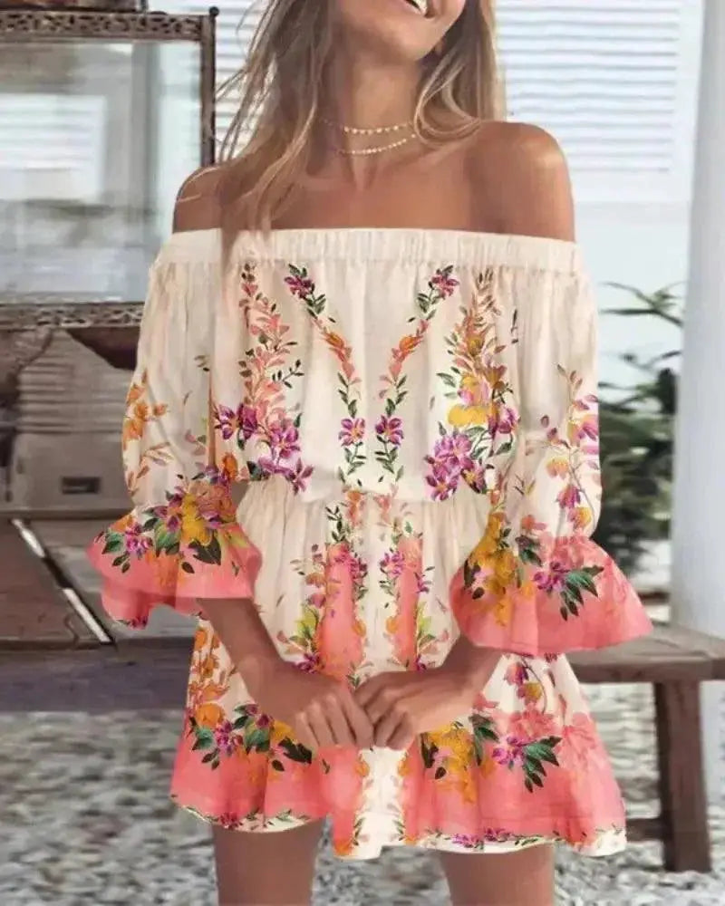 One Shoulder Printed Dress Make A Statement In Style