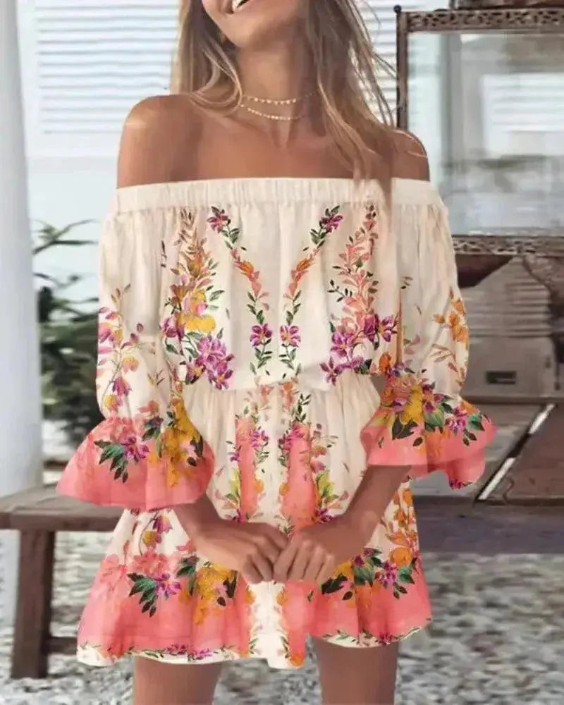 One Shoulder Printed Dress Make A Statement In Style