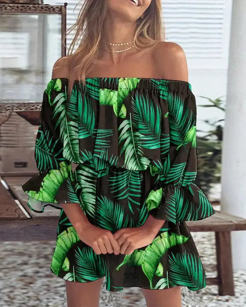 One Shoulder Printed Dress Make A Statement In Style
