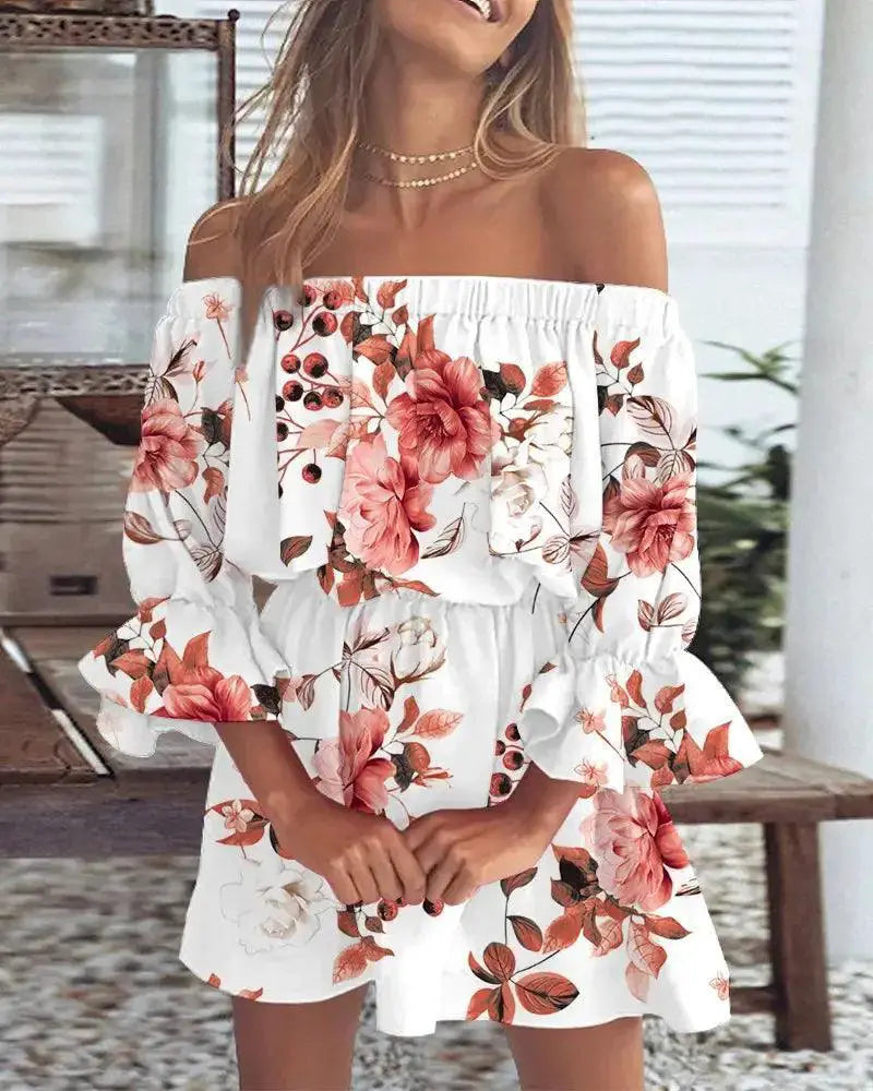 One Shoulder Printed Dress Make A Statement In Style