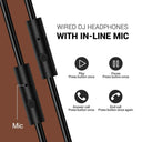 Precise Sound Studio Headphones For DJs