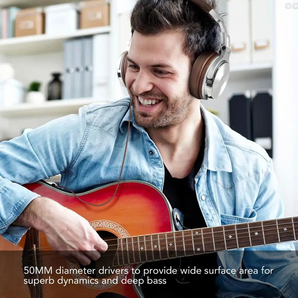 Oneodio Pro 30 DJ Headphones - Professional Studio Monitoring With Microphone HD