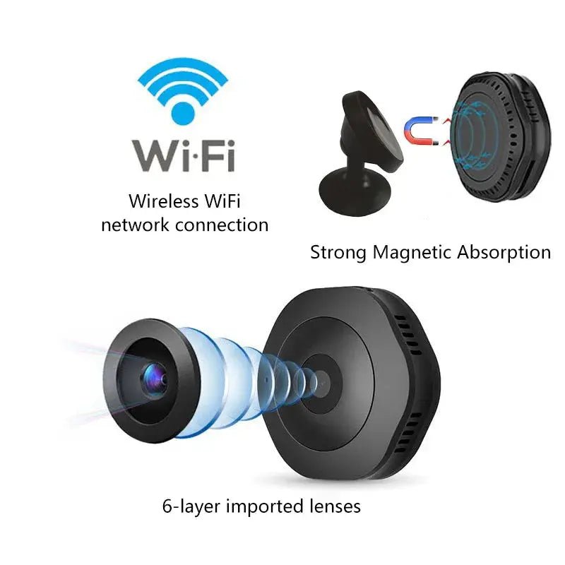 OnePlus Mini 4K Wireless Camera Discreet Night Vision Camcorder With Wifi