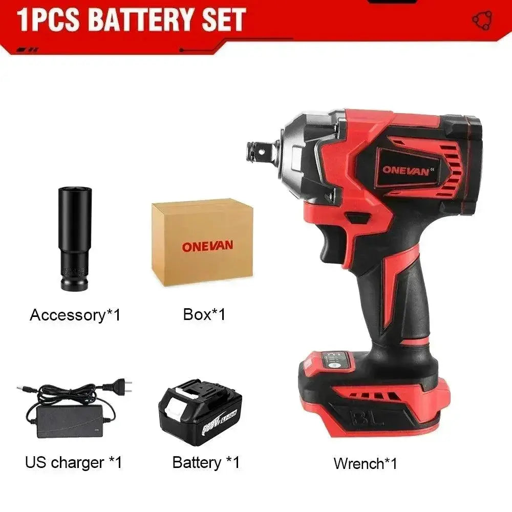 Onevan Brushless Impact Wrench for Everyday Projects — product view 10