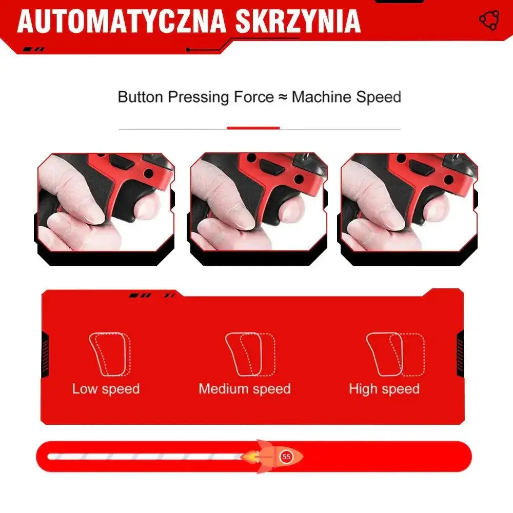 Onevan 1200 Nm Brushless Electric Impact Wrench Professional