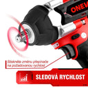ONEVAN 588VF Torque Brushless Electric Impact Wrench 1/2 In