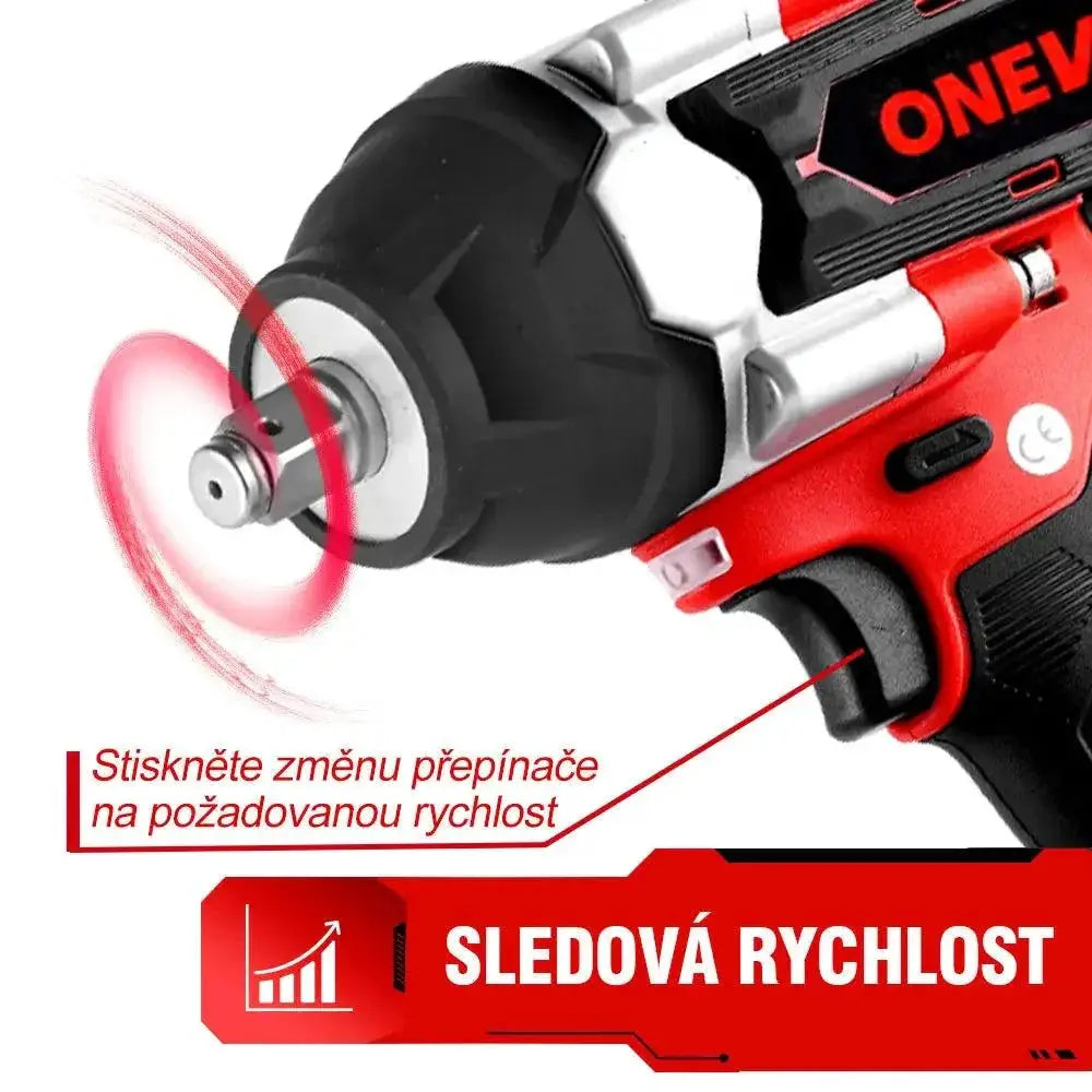 Onevan 588VF Torque Brushless Impact Wrench Half Inch