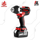 ONEVAN 588VF Torque Brushless Electric Impact Wrench 1/2 In