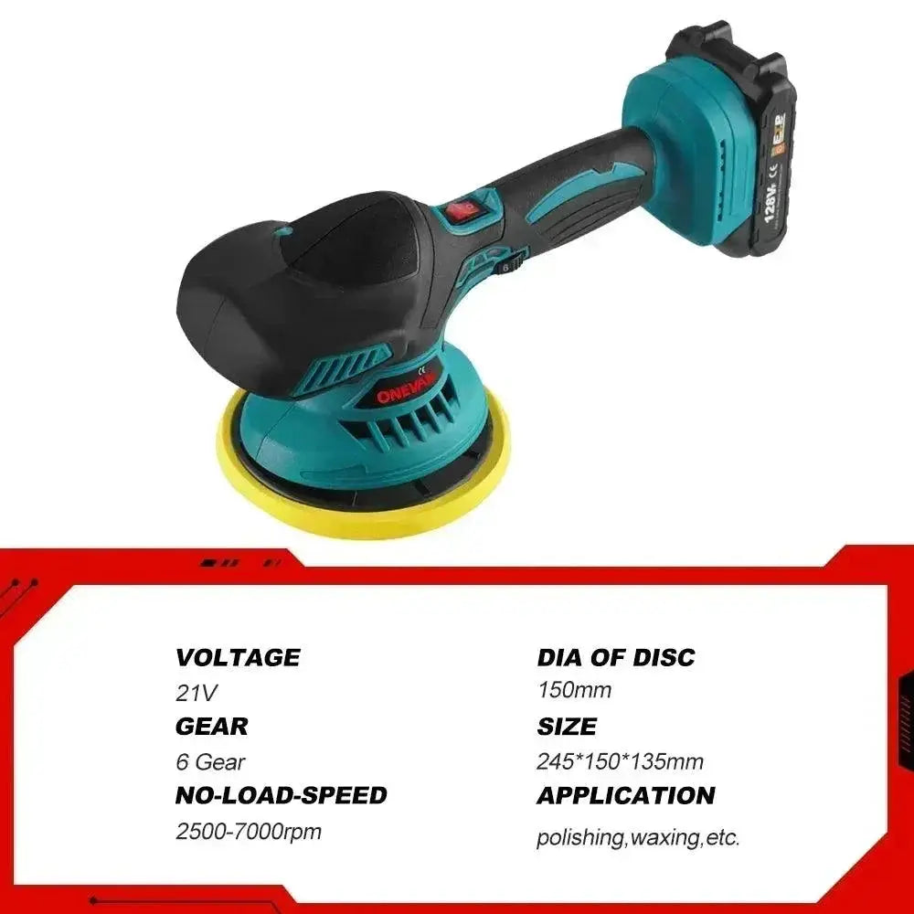 Onevan Cordless Car Polisher Wireless Electric Polisher