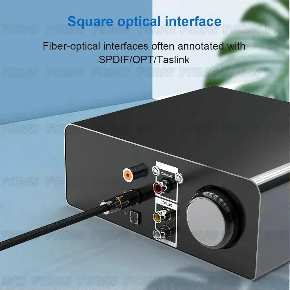 Optic Audio Cable for Soundbar Fiber Optic Connection