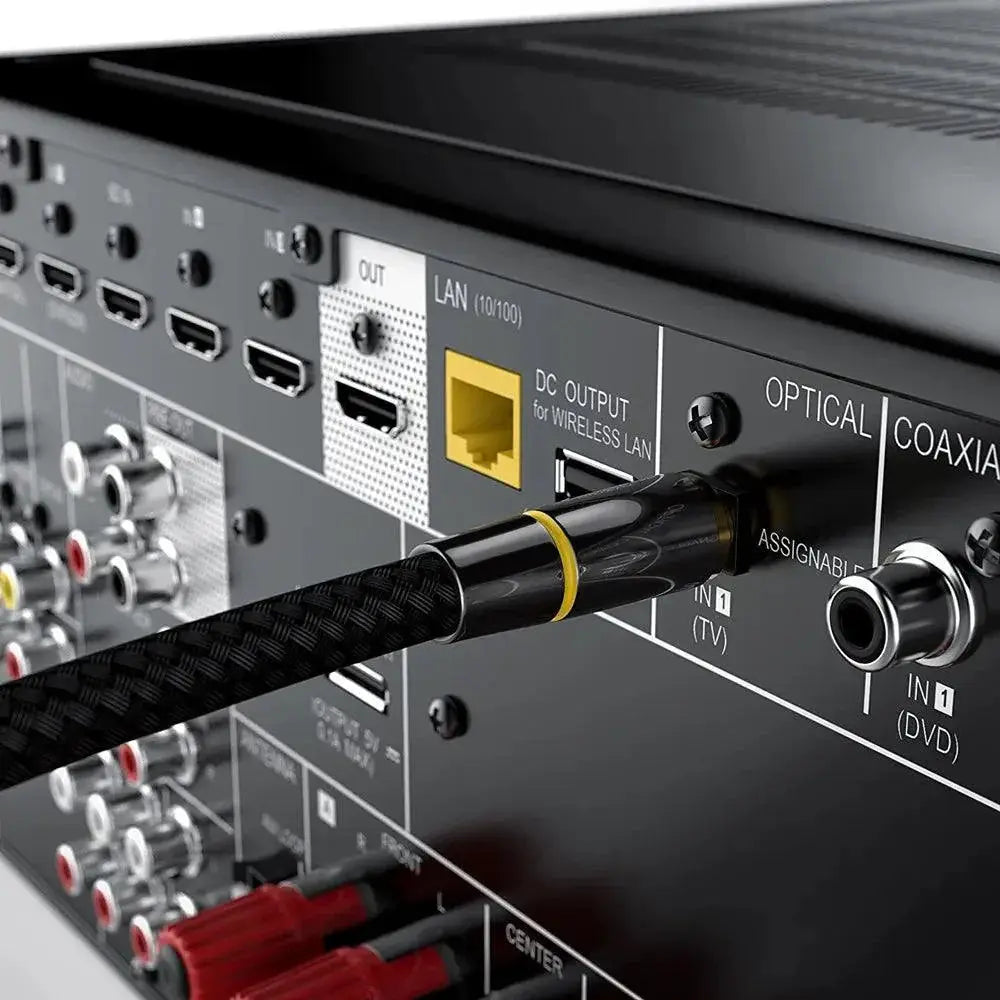 Optic Audio Cable for Soundbar Fiber Optic Connection