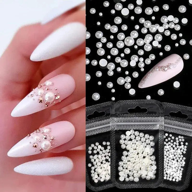Opulent Pearl Nail Art Kit Elevate Your Manicures Elegance