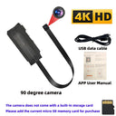 4K Mini WiFi Camera for Home Security