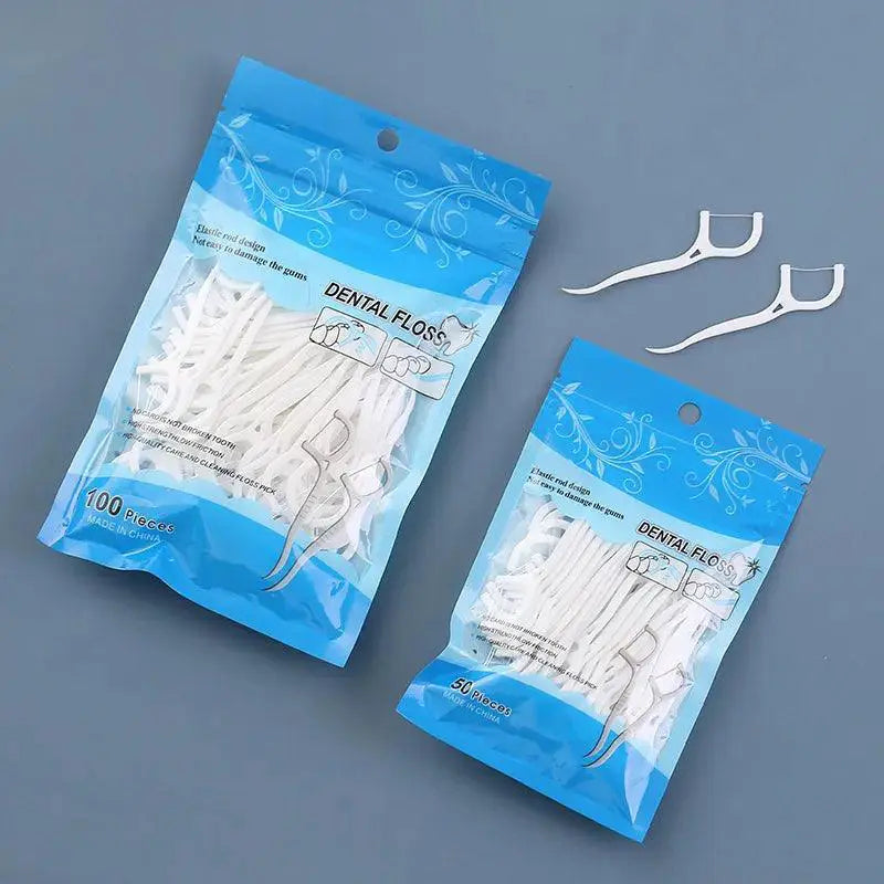 Oral Care Combo Flosser Picks Brushes and Toothpicks