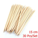 Nail Art Wood Sticks for Cuticle Care