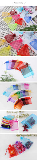 Elegant Organza Bags for Jewelry Gifts