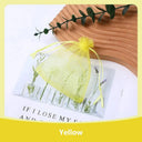 Elegant Organza Bags for Jewelry Gifts