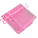 Organza Gift Bags Drawstring Pouches for Jewelry in 24 Colors 50 or 100 Pack Kit