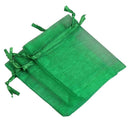 Organza Gift Bags Drawstring Pouches for Jewelry in 24 Colors 50 or 100 Pack Kit