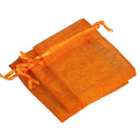 Organza Gift Bags Drawstring Pouches for Jewelry in 24 Colors 50 or 100 Pack Kit