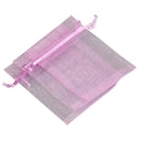 Organza Gift Bags Drawstring Pouches for Jewelry in 24 Colors 50 or 100 Pack Kit