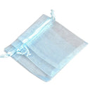 Organza Gift Bags Drawstring Pouches for Jewelry in 24 Colors 50 or 100 Pack Kit