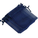 Organza Gift Bags Drawstring Pouches for Jewelry in 24 Colors 50 or 100 Pack Kit
