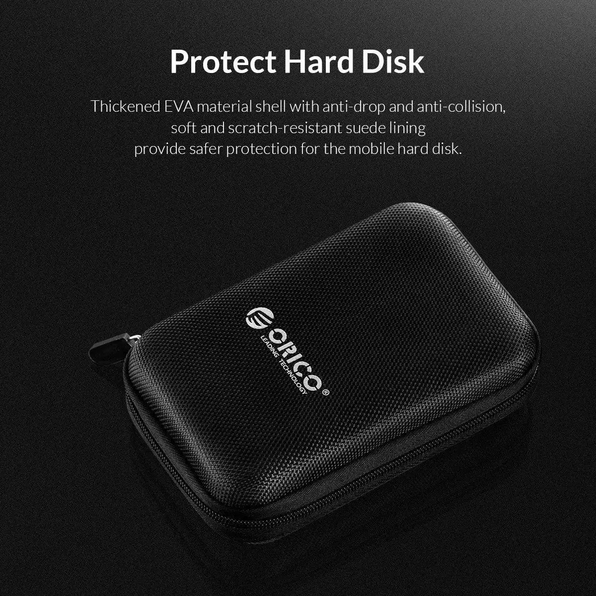 ORICO 2.5 Inch HDD Storage Bag Dual Protection Case