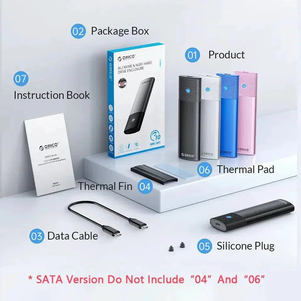 Orico Portable External SSD Case High Speed Storage Solution