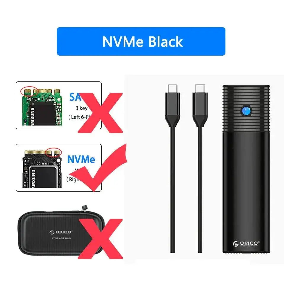Orico Portable External SSD Case High Speed Storage Solution