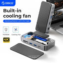 ORICO USB C Hub with Cooling Fan 10Gbps Docking Station