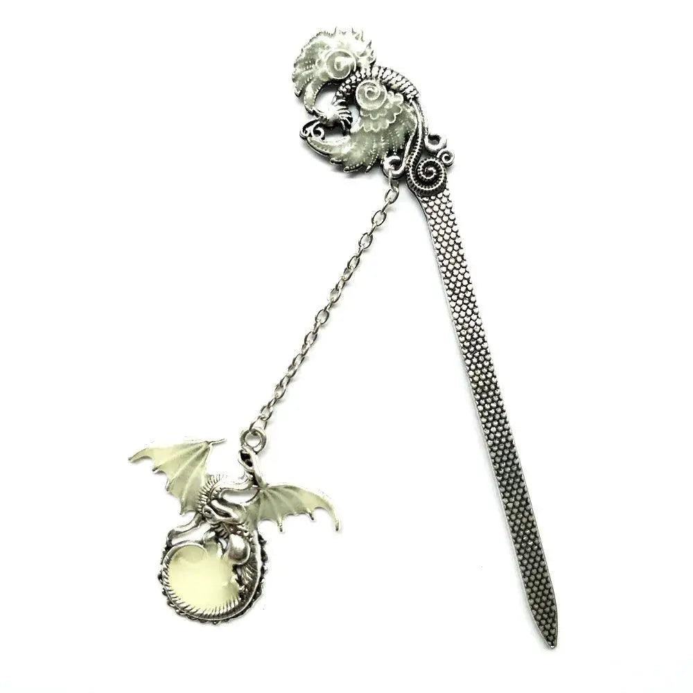 Original Animal Metal Bookmark Set Dragons Owls Butterflies