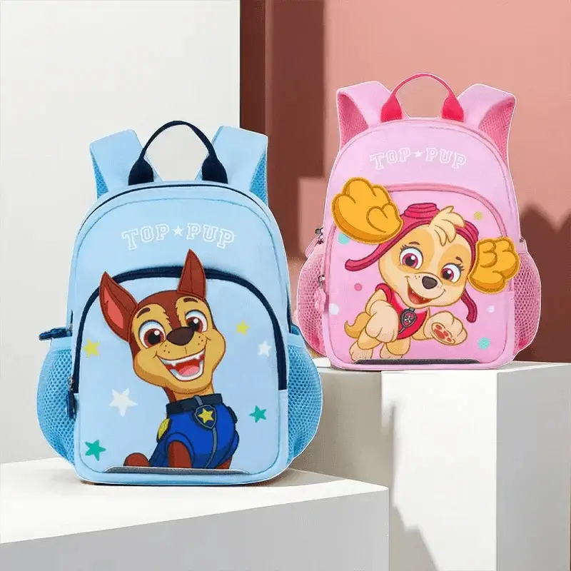 Original Paw Patrol Chase Skye Bag Kids Backpack Ages 1 To 5