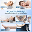 Orthopedic Memory Foam Neck Pillow for Pain Relief Support
