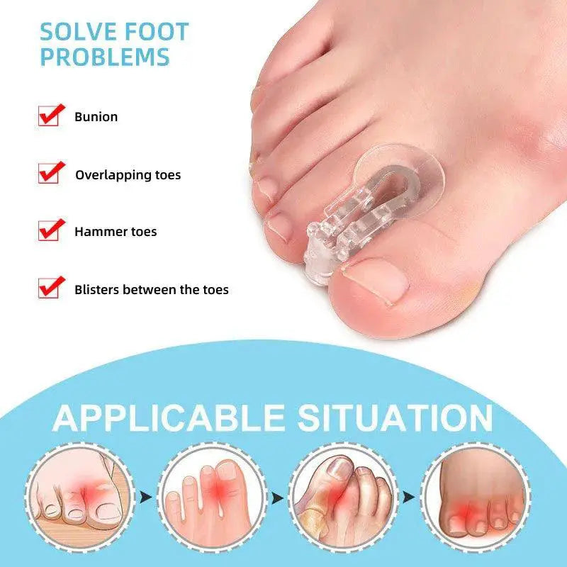 Orthopedic Toe Care Kit For Hammer Toes And Bunions Relief