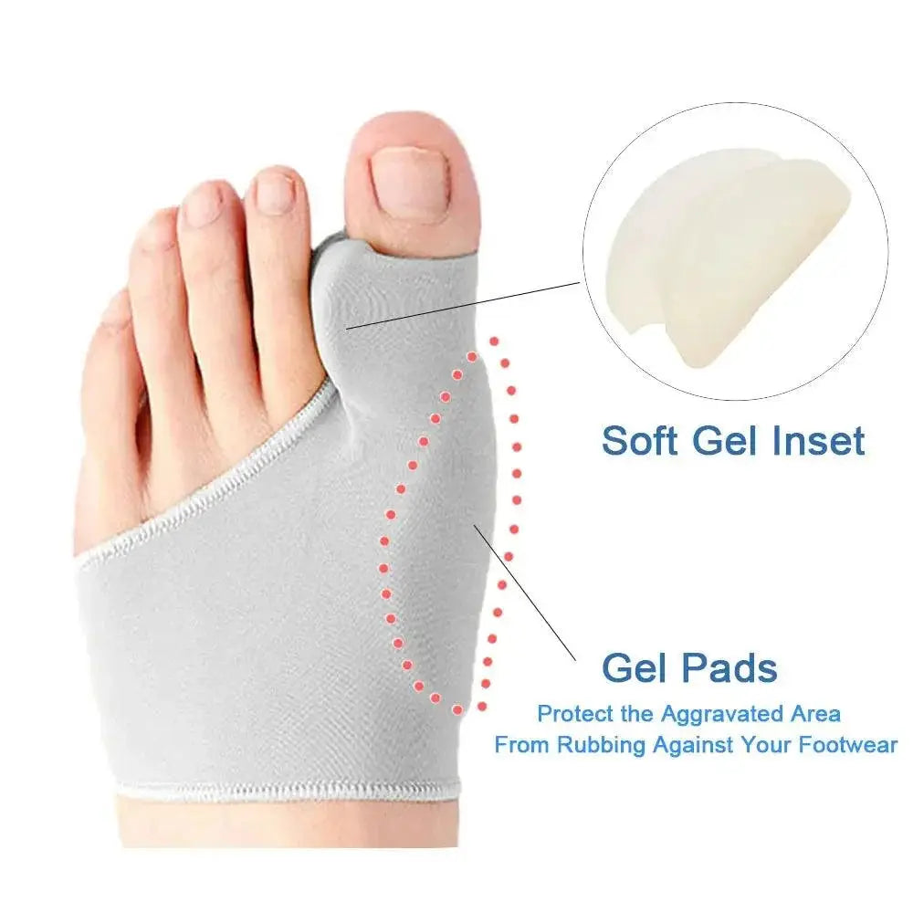 Orthotic Bunion Corrector Set for Comfort Fit and Support