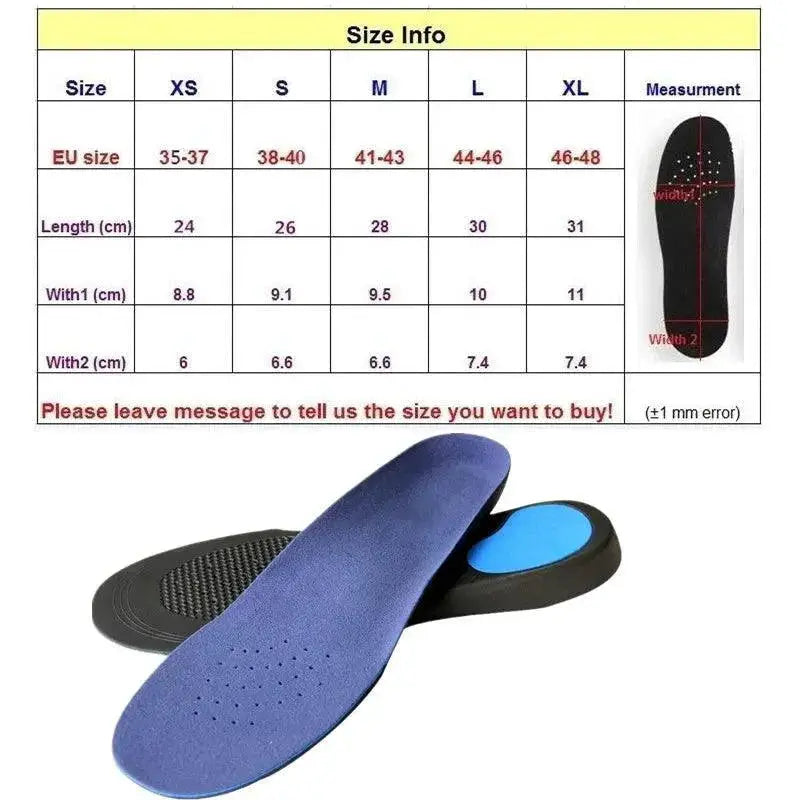 Orthotic Gel Insoles For Superior Comfort And Pain Relief