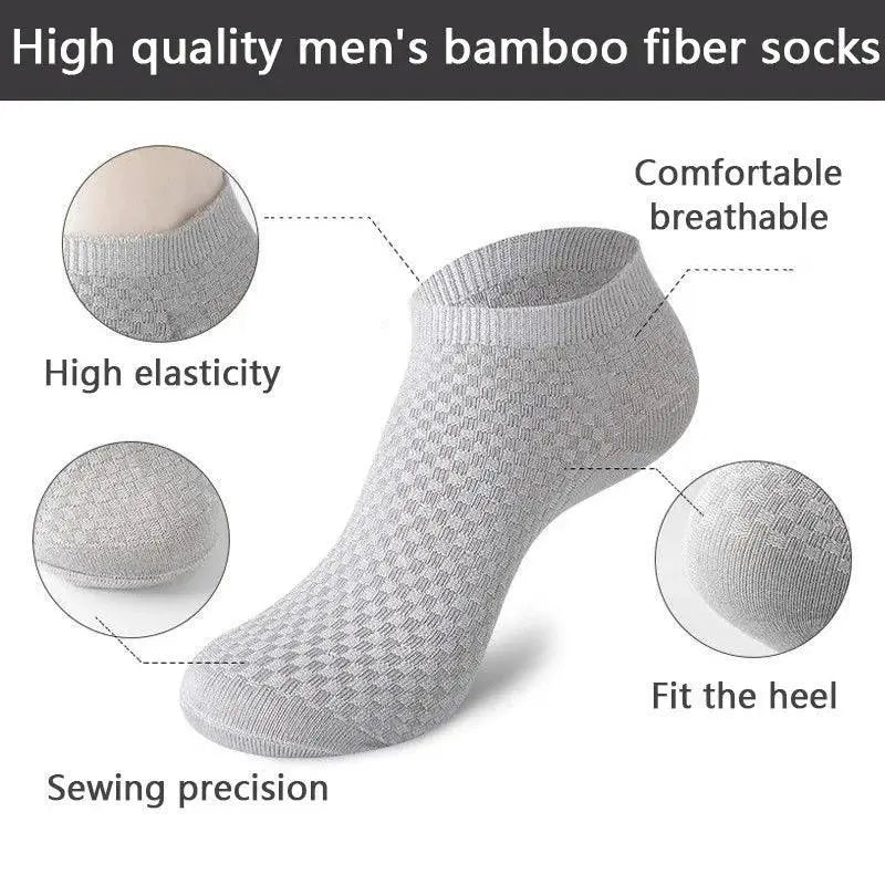 Bamboo Bliss Ankle Socks For Ultimate Comfort Mens Wear