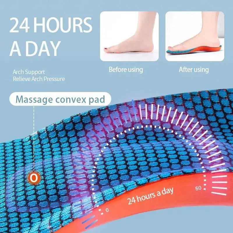 Endurance Boosting Athletic Insoles for Active Comfort