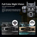 24/7 Monitoring Outdoor Camera for Home