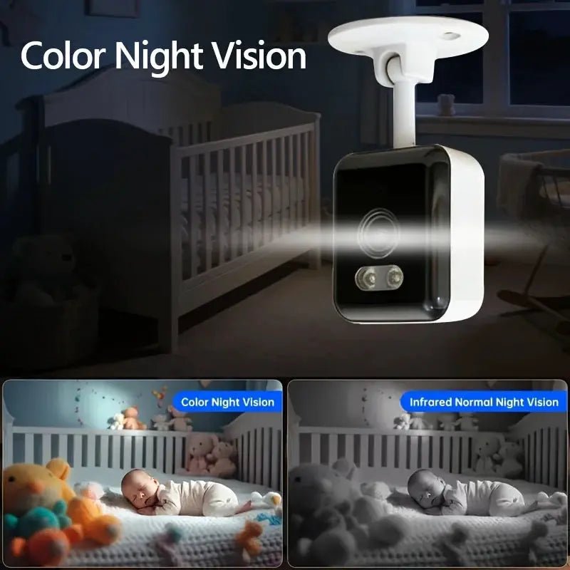 OurLum 4 Pack 1080p WiFi Security Cameras with Motion Tracking and Two Way Audio