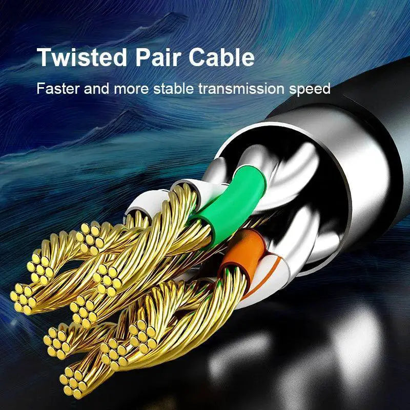 Cat8 Ethernet Cable For Fast Gaming Speed And Stability