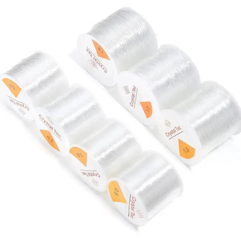 Louleur Crystal Beading Stretch Cord for Jewelry Making